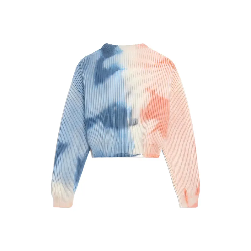 CELINE Mohair And Silk Crewneck Sweater 'Off White/Pink'-1