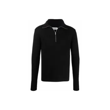 JIL SANDER Zip up Wool Jumper