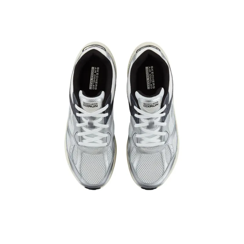 Skechers Go Run Consistent 2.0 Low Top Casual Shoes Men's Silver-4