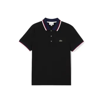 LACOSTE Polo Shirts Men's Black