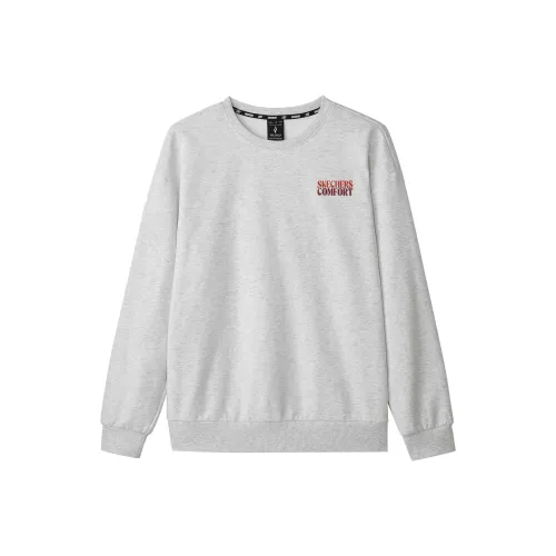 Skechers Sweatshirt Unisex Light Heather Gray