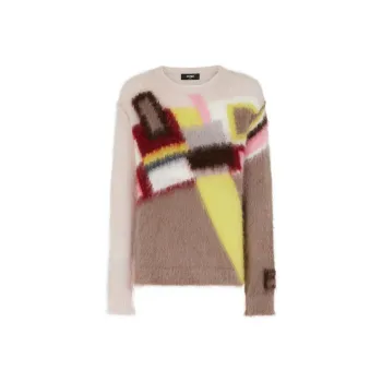 FENDI Sweaters Men Brown