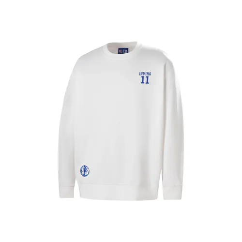 NBA Maverick Sweatshirt Unisex White