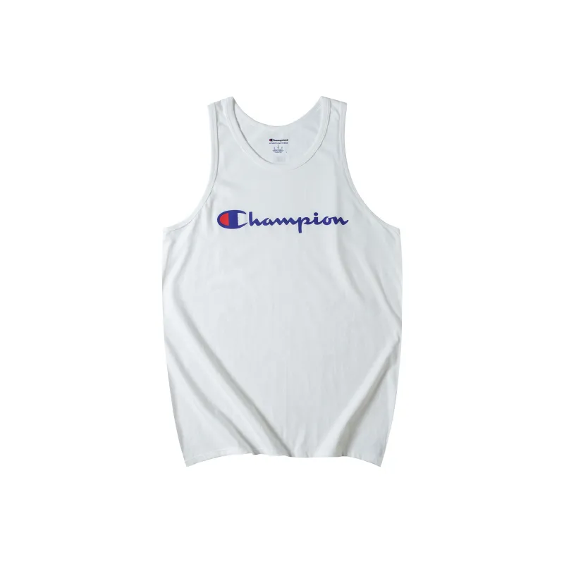 Champion Tank Tops Unisex White-0