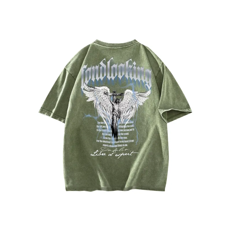 FONDLOOK T Shirts Unisex-4