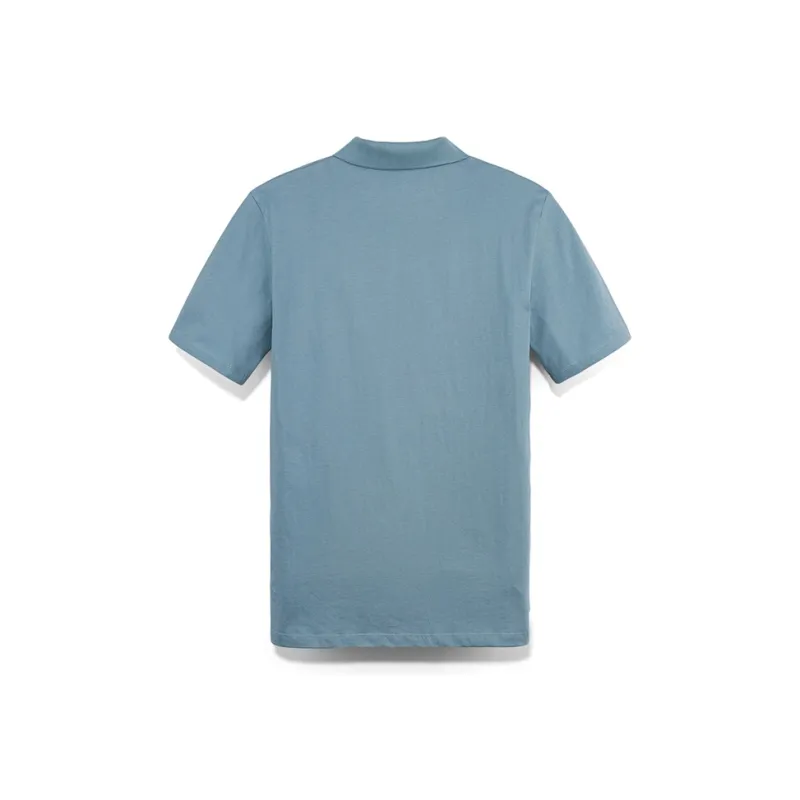 Timberland Polo Shirt Men's Steel Blue-1