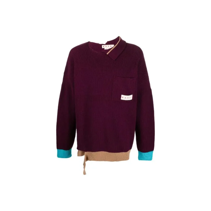 MARNI Sweaters Men Red-0