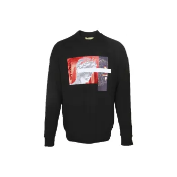 VERSACE Sweatshirts Men Black