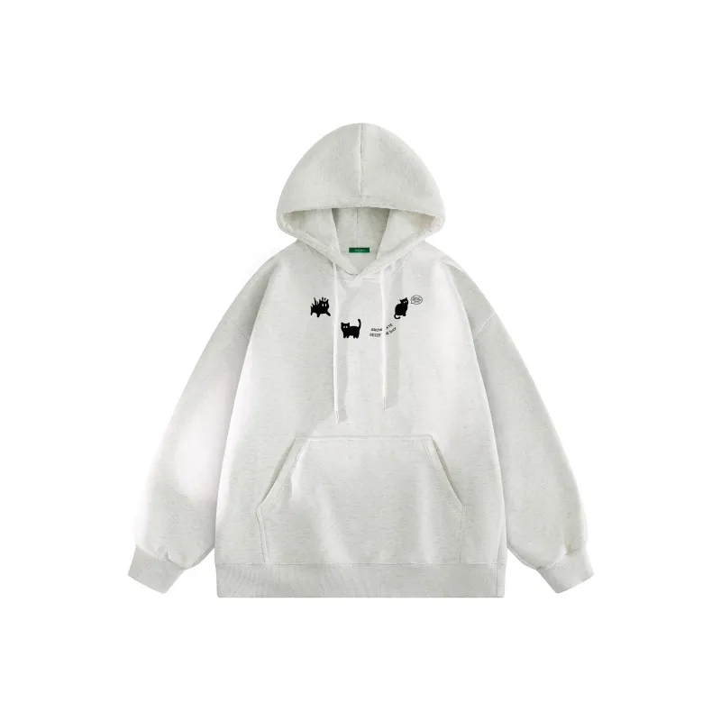 GROW DATE Sweatshirt Unisex White-32