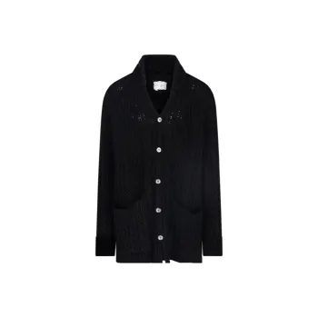GREG LAUREN FW21 Loose Fit Knitwear Men's Black