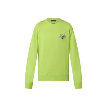 LOUIS VUITTON Embroidered Lv Logo Shirt
