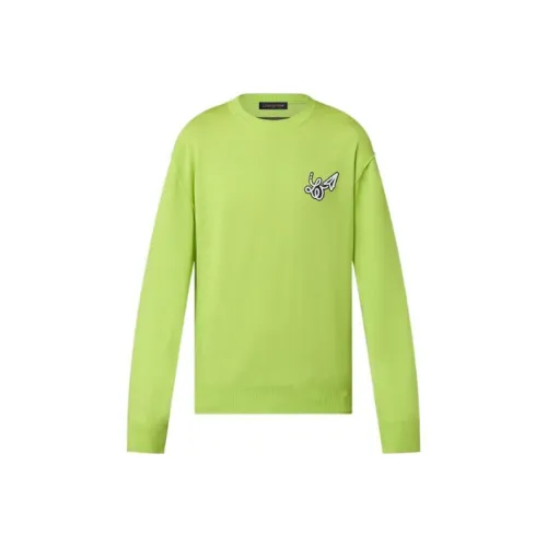 LOUIS VUITTON SS23 Sweater Men's Grass Green