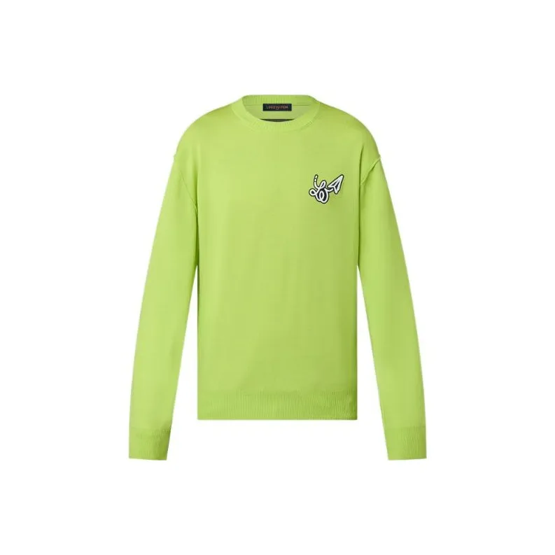 LOUIS VUITTON Embroidered Lv Logo Shirt-0