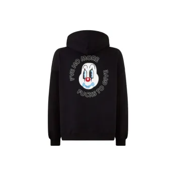 GCDS Clown Printed Drawstring Hoodie