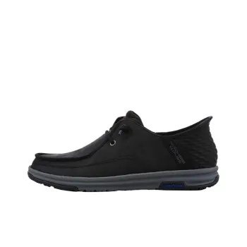 Skechers Melson Low Top Casual Shoes Men's Black