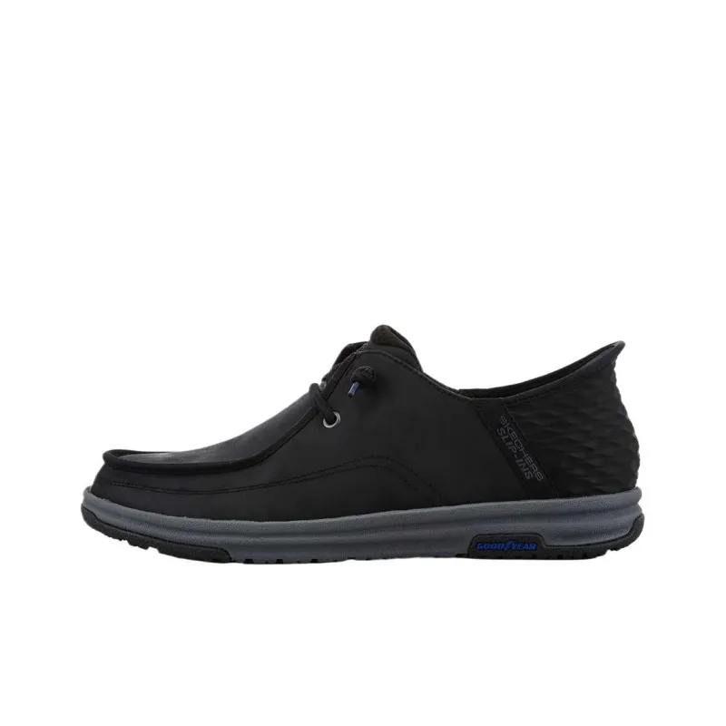 Skechers Melson Low Top Casual Shoes Men's Black-0