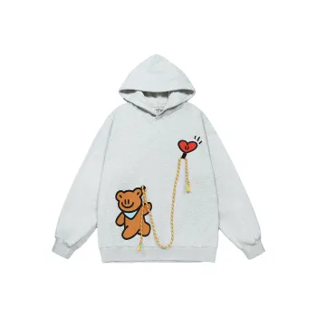 Guuka x AGAHO Sweatshirt Unisex Floral Apricot