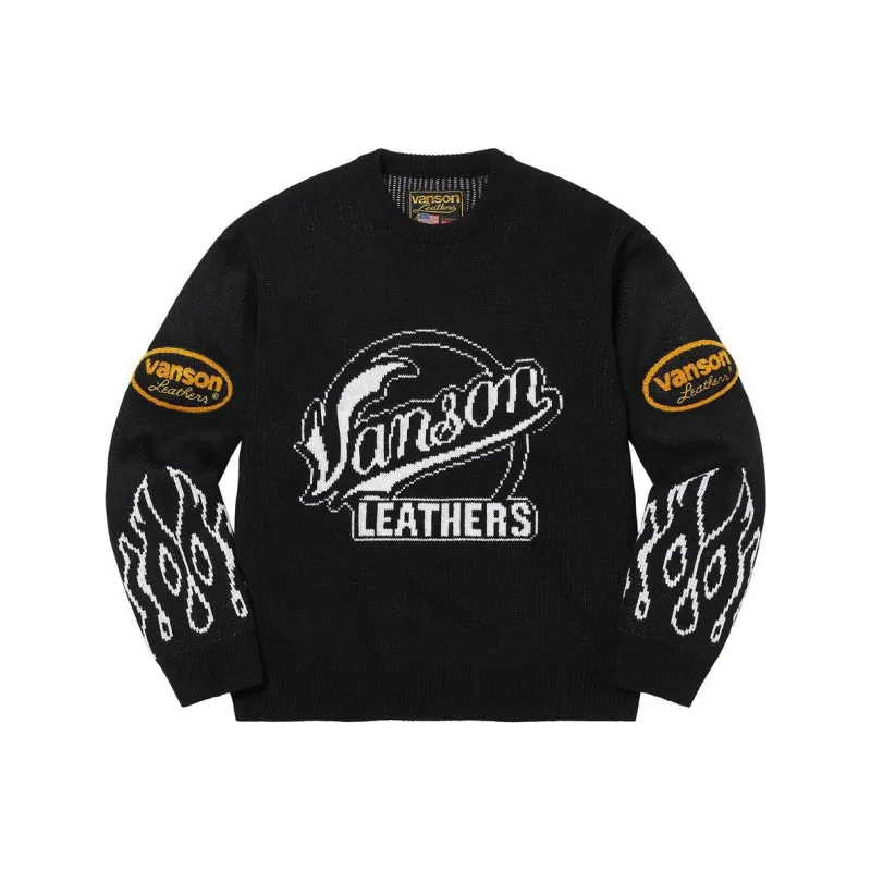 Supreme X Vanson Leathers Jumper-4