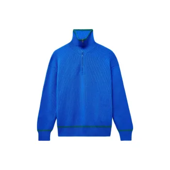 Pringle Of Scotland Half zip Fastening Wool Jumper