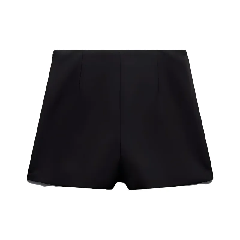 ZARA Casual Short Skirts Women's Black-1