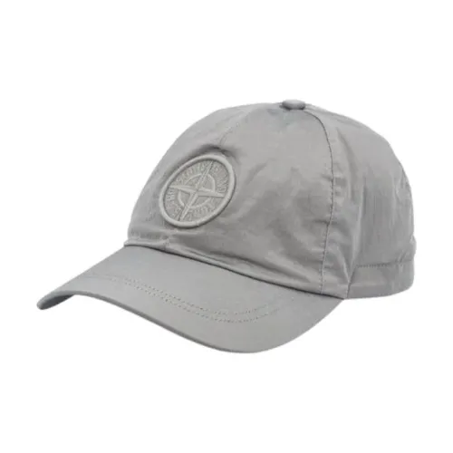 STONE ISLAND Logo Embroidered Baseball Cap