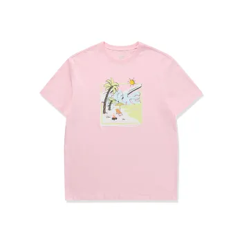 Erke Life Collection T Shirt Men's Pink