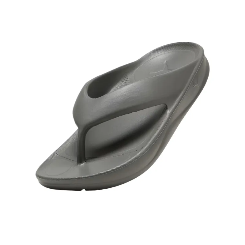 PUMA Wave Flip EVA Slip Resistant Flip Flops Unisex Cast Iron Black-2