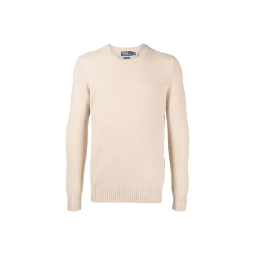 Polo Ralph Lauren Cashmere Sweaters Men Ivory