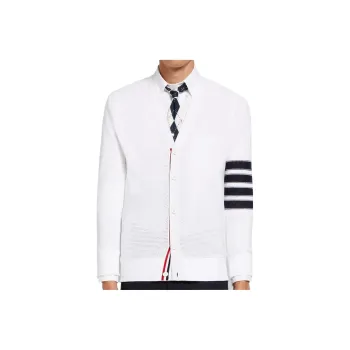 THOM BROWNE SS22 Knitwear Men's White