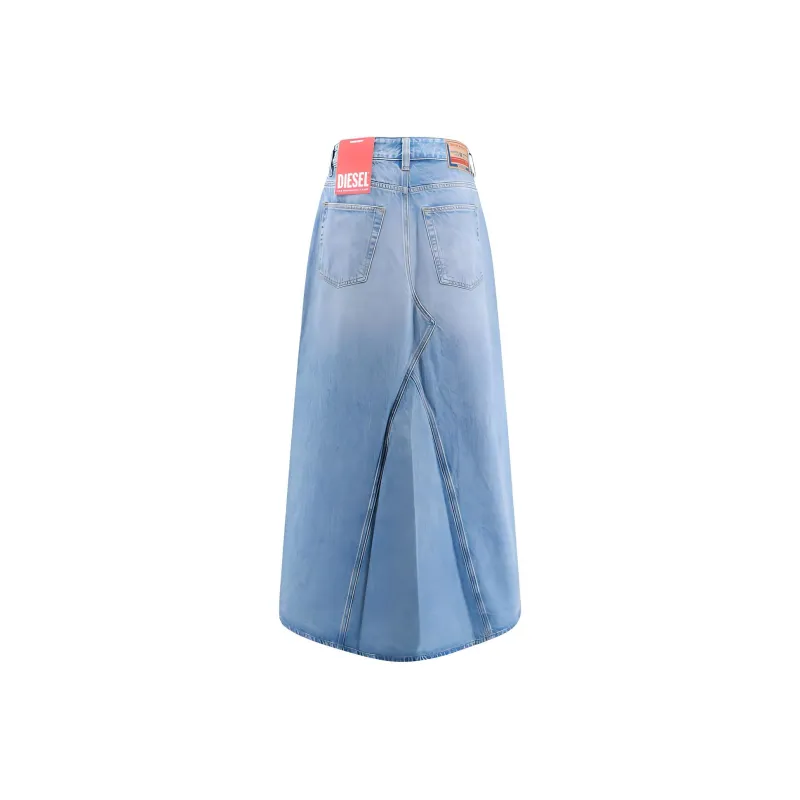 DIESEL De Pago Denim Maxi Skirt-1