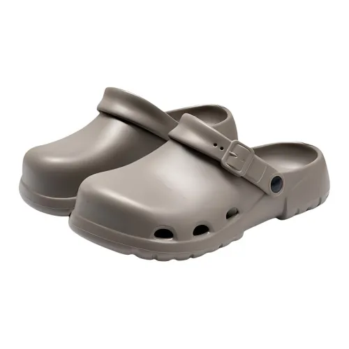 Yu Pu Slippers Platform Breathable Odor Resistant Eva Closed Toe Slippers
