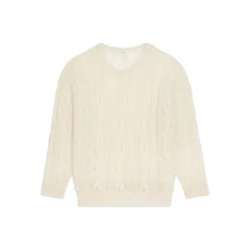 CELINE New Men'S Collection - Boy Doll Sweaters Men White