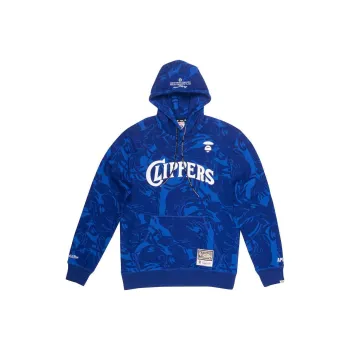 A BATHING APE Aape X Mitchell & Ness San Diego Clippers Hoodie