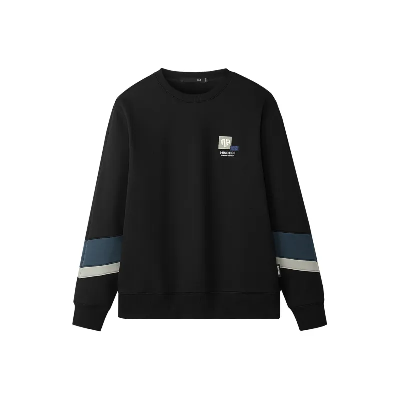 HLA Crew Neck Smart Velvet Warm Sweatshirt Men's-0