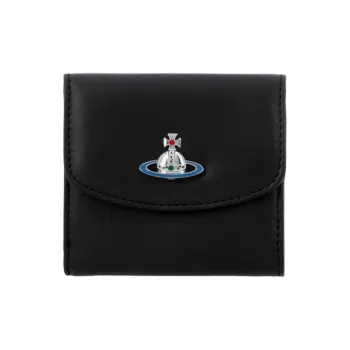 Vivienne Westwood Sheepskin Wallet Women's Black