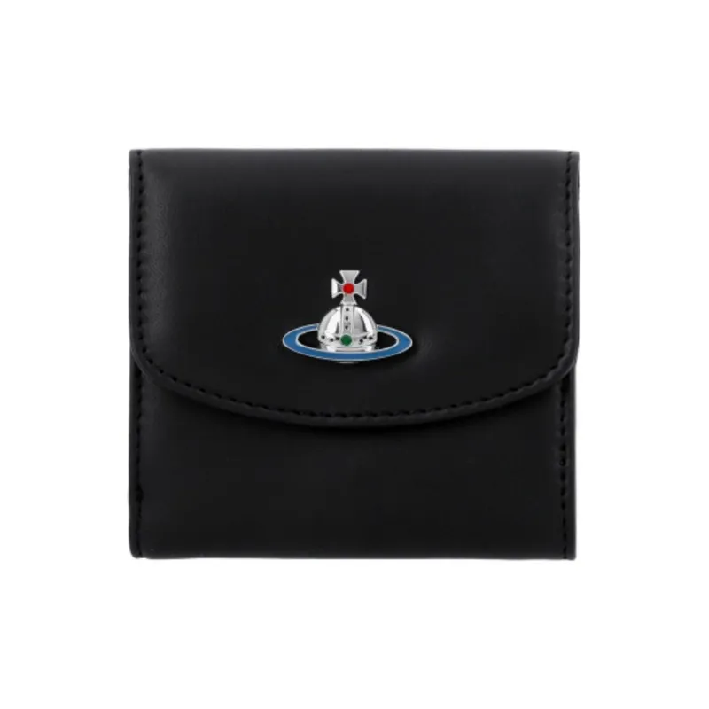 Vivienne Westwood Sheepskin Wallet Women's Black-0
