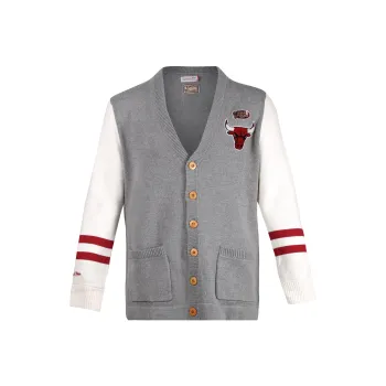 Mitchell Ness Sweaters Men Gray