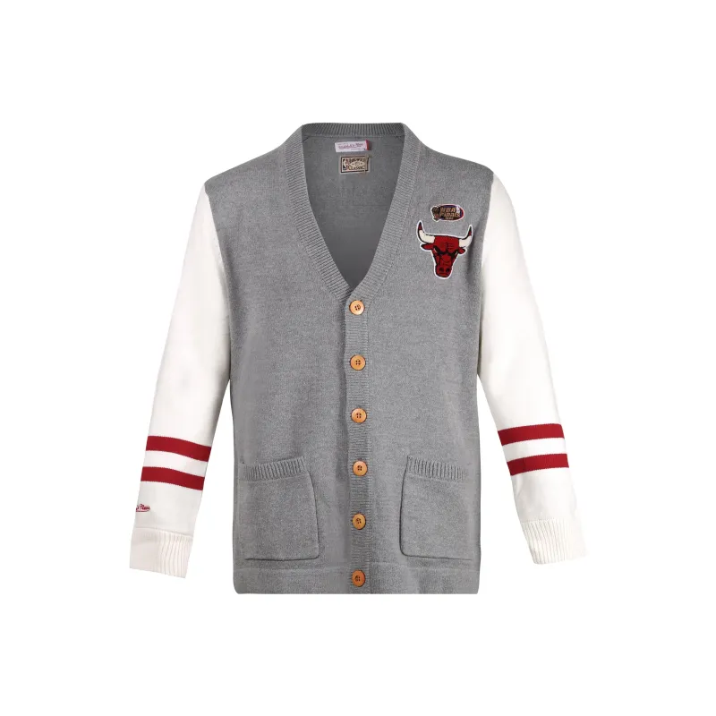 Mitchell Ness Sweaters Men Gray-0