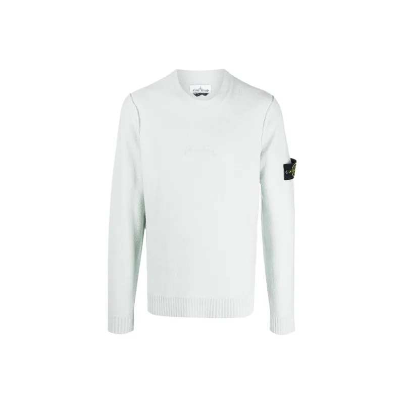STONE ISLAND Sweaters Men Pink Wax Blue-0