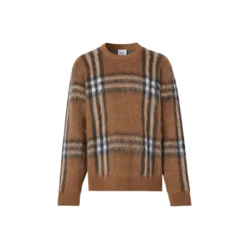 Burberry FW22 Cashmere Sweater Men's Brown