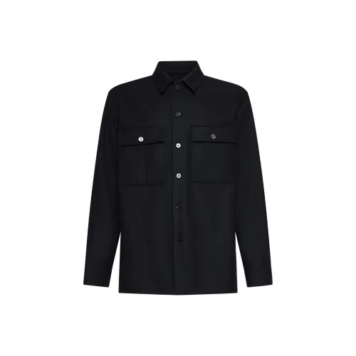 JIL SANDER + Buttoned Flannel Shirt