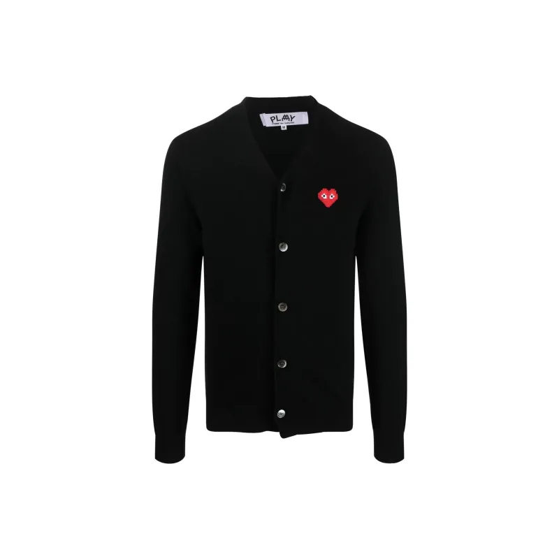 CDG Play Sweaters Men Black-0