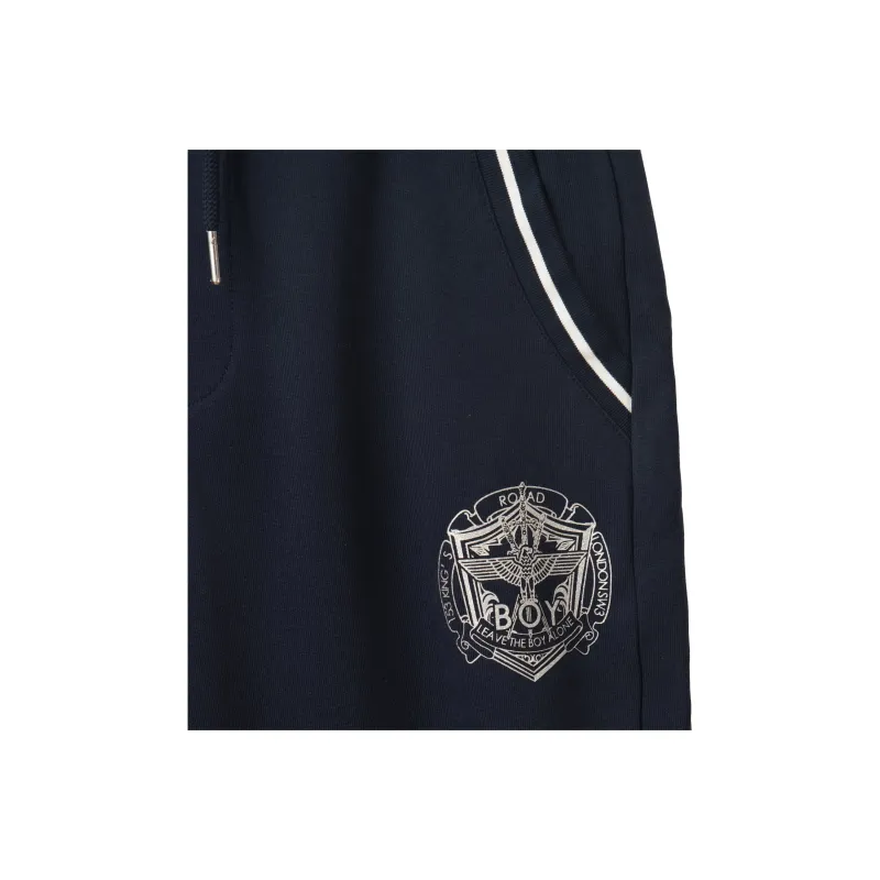 Boy London Casual Pants Unisex Navy Blue-1