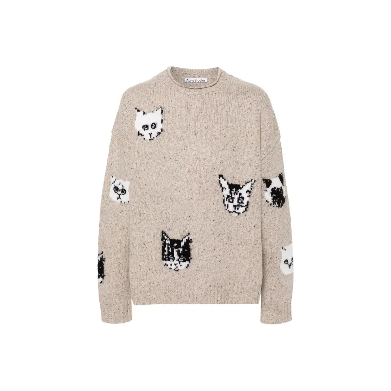 Acne Studios Intarsia knit Sweater-0