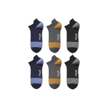 H YXIANG Mid Calf Socks Unisex 6 Pack