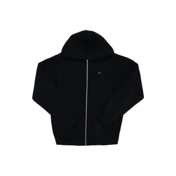 Supreme Contrast Zip Up Hooded Sweatshirt