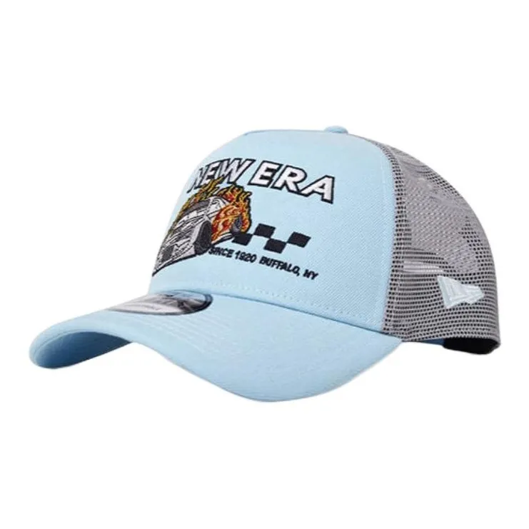 New Era Polyester Baseball Caps Unisex Blue-0