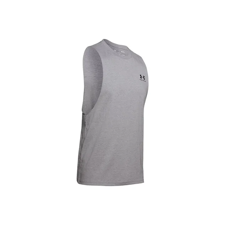 Under Armour Sportstyle Tank Tops Men's Gray-0