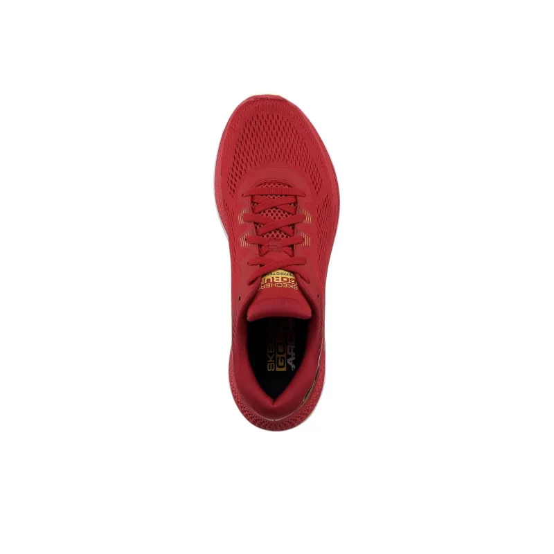 Skechers GO Run Persistence Low Top Running Shoes Men's Red-3