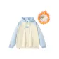 Apricot & Light Sky Blue (Hooded)